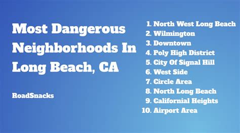 bad areas of long beach.